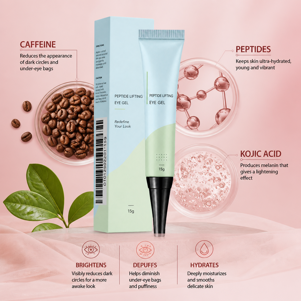Caffeine Peptide Eye Cream – Brightens & Refreshes Tired-Looking Eyes