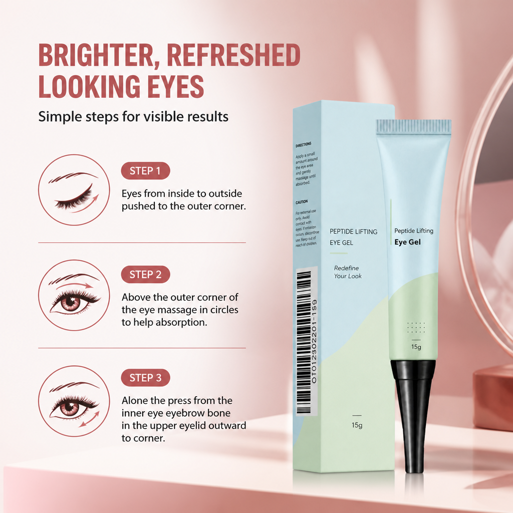 Caffeine Peptide Eye Cream – Brightens & Refreshes Tired-Looking Eyes
