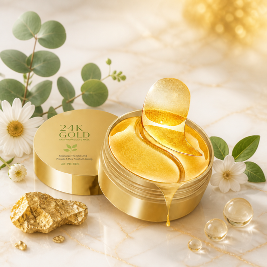 Gold Collagen Eye Masks – Hydrating Care for Brighter-Looking Eyes