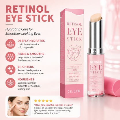 Retinol Eye Cream Stick – Hydrating Care for Smoother-Looking Eyes