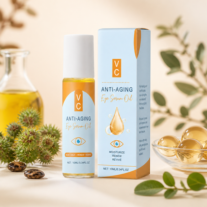 Cross-border TK best-selling moisturizing eye serum oil, gentle nourishing and hydrating eye care essence.