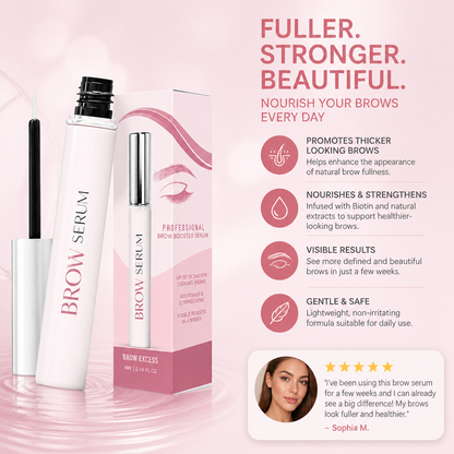 Biotin Brow Growth Serum – Nourishing Care for Fuller-Looking Brows