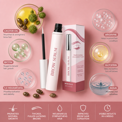 Biotin Brow Growth Serum – Nourishing Care for Fuller-Looking Brows