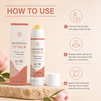 Mineral Lip Balm SPF Care – Hydrating Formula for Soft Smooth Lips