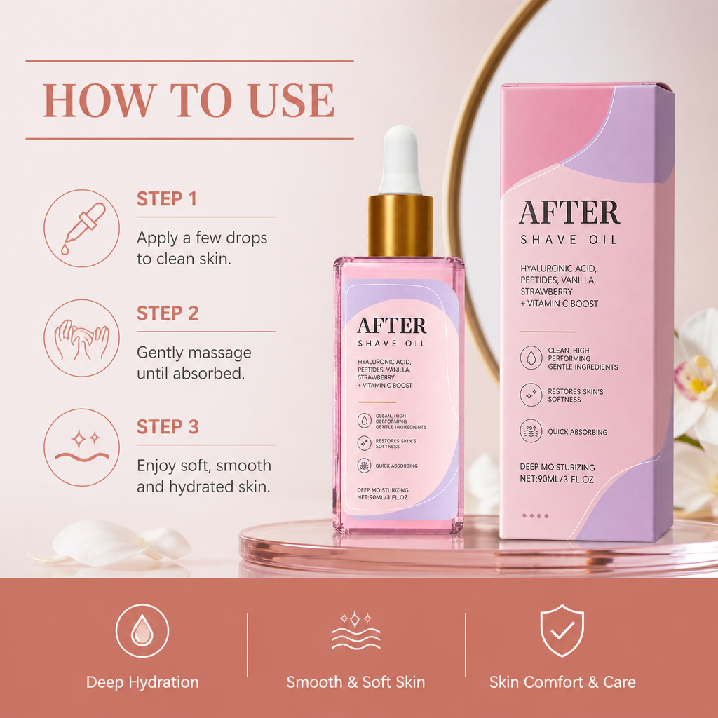 After Shave Oil – Hydrating Care for Smooth Comfortable Skin