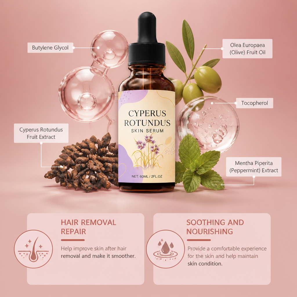 Cyperus Rotundus Oil – Smooth Skin Care After Hair Removal
