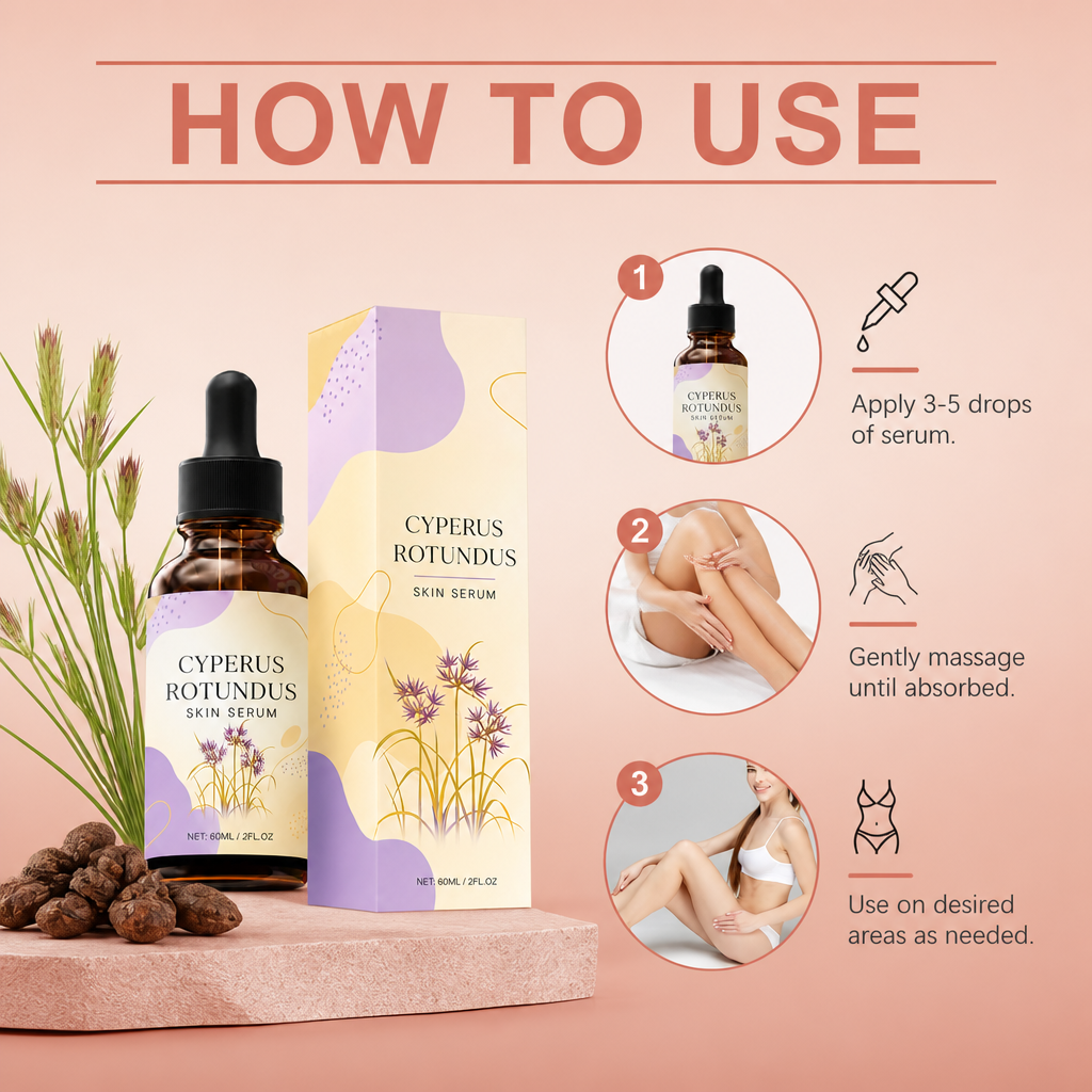 Cyperus Rotundus Oil – Smooth Skin Care After Hair Removal