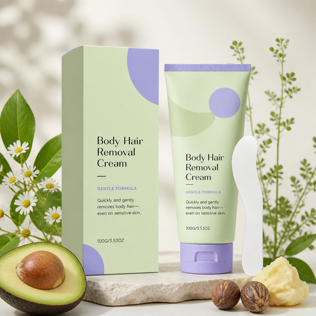 Smooth Skin Hair Removal Cream with Moisturizing Care Formula