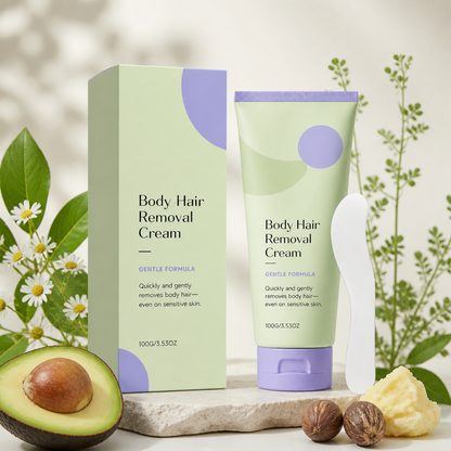 Smooth Skin Hair Removal Cream with Moisturizing Care Formula