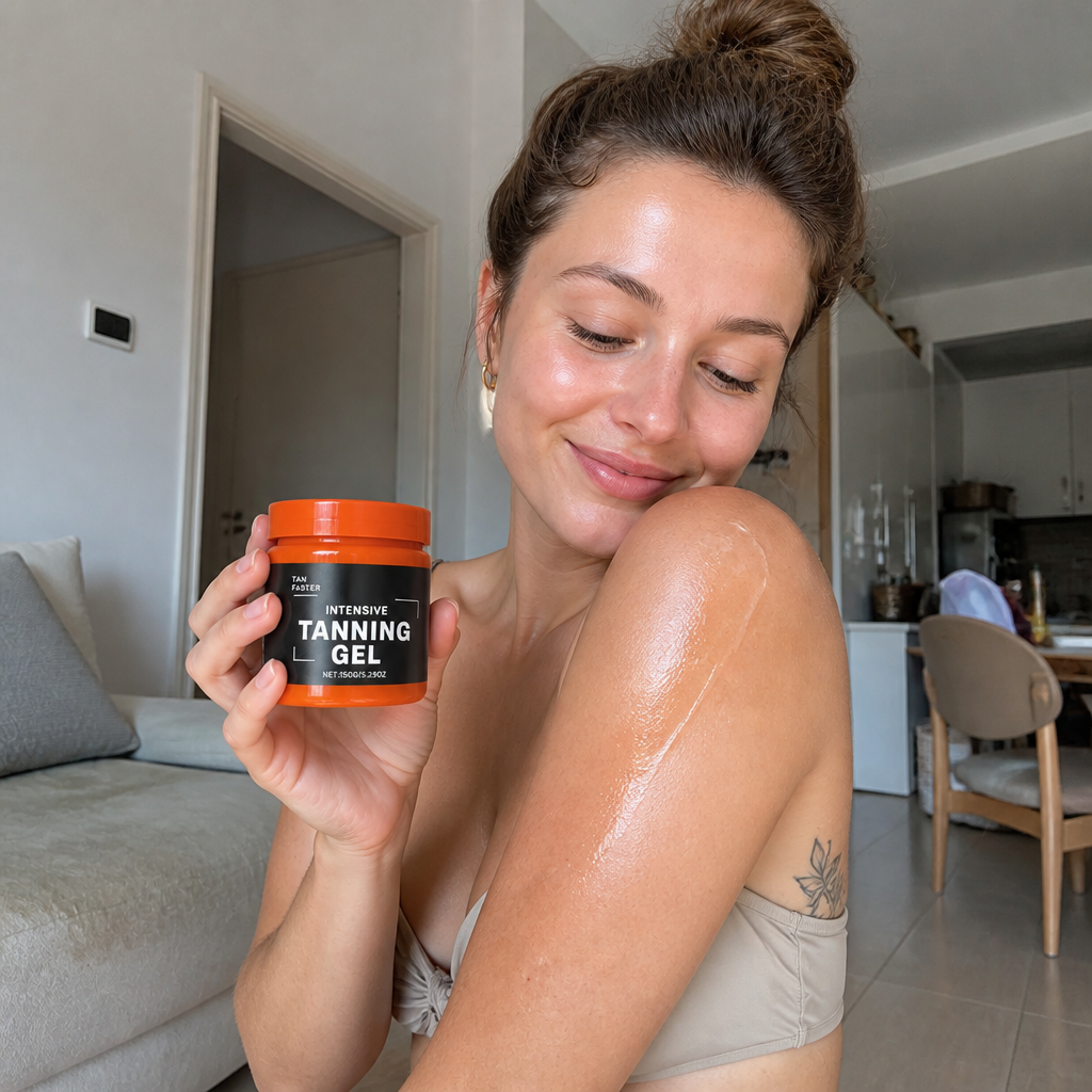 Intensive Tanning Gel – Hydrating Formula For A Deep Bronze Glow