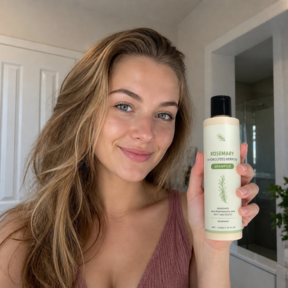 Rosemary Scalp Care Shampoo – Refreshing Formula For Smooth, Healthy-Looking Hair
