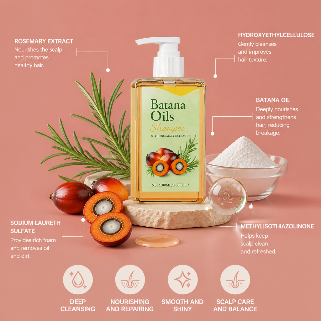 Rosemary Deep Cleansing Shampoo – Nourishing Formula For Smooth Hair