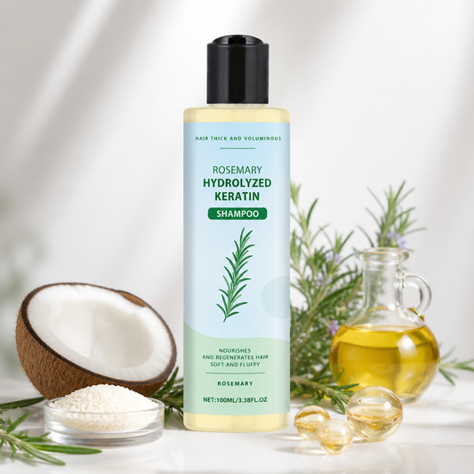Rosemary Keratin Repair Shampoo – Moisturizing Formula For Smooth Hair