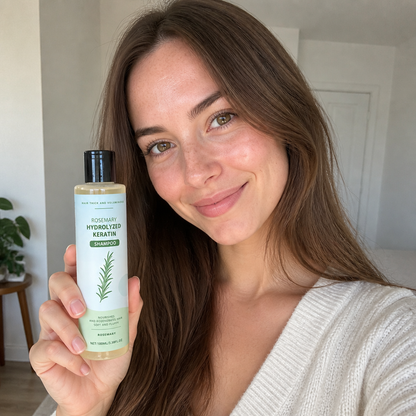 Rosemary Keratin Repair Shampoo – Moisturizing Formula For Smooth Hair