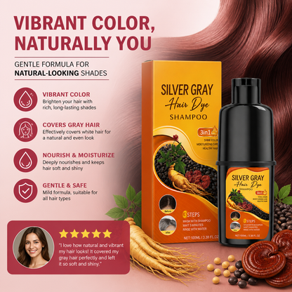 Vibrant Hair Color Shampoo – Gentle Formula For Natural-Looking Shades