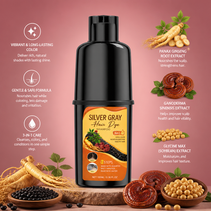 Vibrant Hair Color Shampoo – Gentle Formula For Natural-Looking Shades