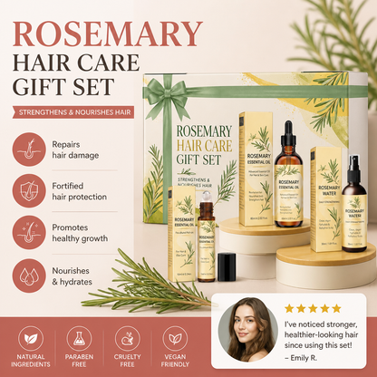 Rosemary Hair Care Set – Nourishing Formula For Healthier-Looking Hair
