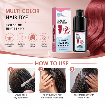 Multi Color Hair Dye Cream – Easy Application For Rich Hair Color