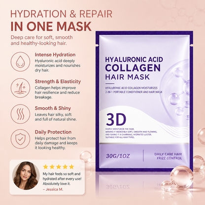 Hydrating Hair Treatment Mask – Smooth & Moisturize Dry-Looking Hair