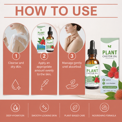 Castor Oil Body Massage Formula – Hydrating Care for Smooth-Looking Skin