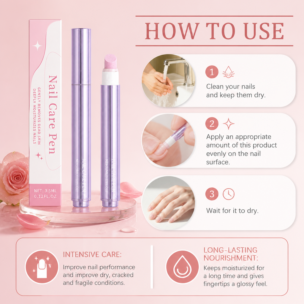 Nail Care Pen – Nourishing Oil Treatment For Smooth-Looking Nails