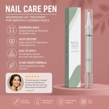 Nail Care Repair Pen – Nourishing Formula For Smoother-Looking Nails