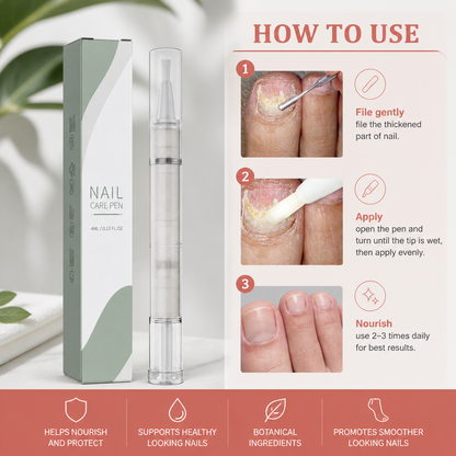 Nail Care Repair Pen – Nourishing Formula For Smoother-Looking Nails