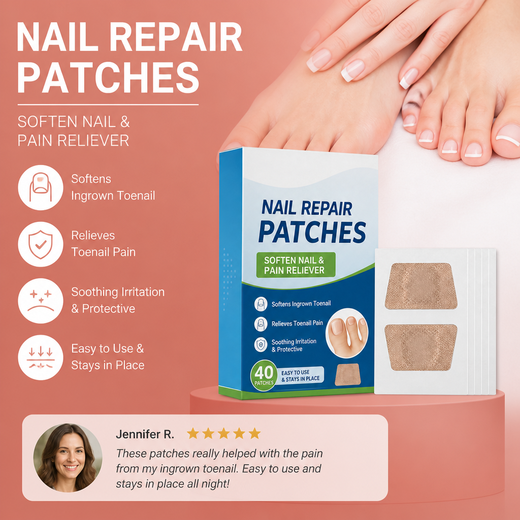 Nail Care Patch – Nourishing Treatment For Softer-Looking Toenails