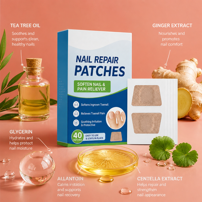 Nail Care Patch – Nourishing Treatment For Softer-Looking Toenails