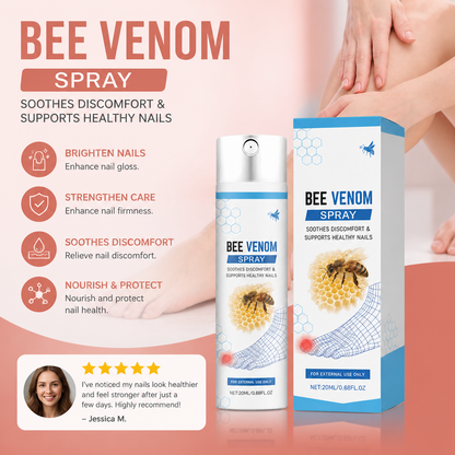 Bee Venom Nail Care Spray – Nourishing Formula For Healthy-Looking Nails