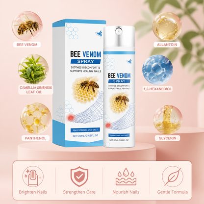 Bee Venom Nail Care Spray – Nourishing Formula For Healthy-Looking Nails