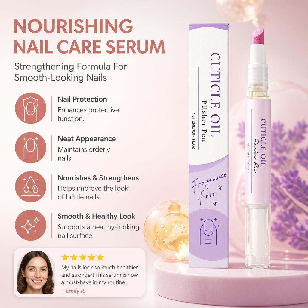 Nourishing Nail Care Serum – Strengthening Formula For Smooth-Looking Nails