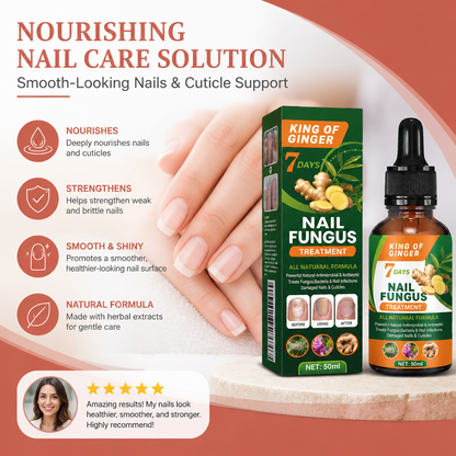 Nourishing Nail Care Solution – Smooth-Looking Nails & Cuticle Support