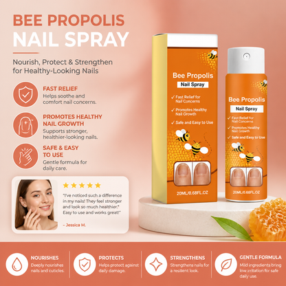 Bee Propolis Nail Care Spray – Nourishing Formula for Healthy-Looking Nails