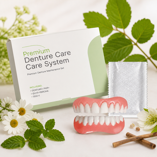 Custom Fit Denture Repair Gel – Comfortable Secure Hold Solution