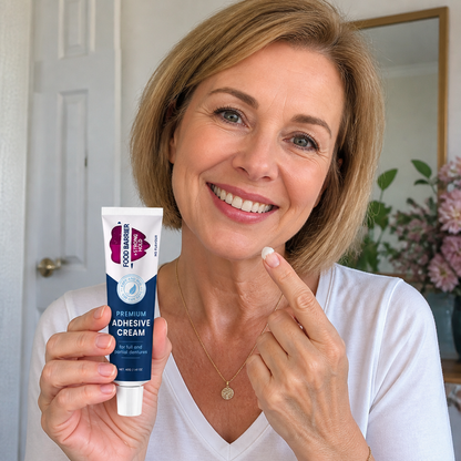 Premium Denture Adhesive Cream – Strong Hold For Comfortable Wear
