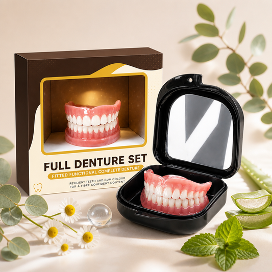Custom Fit Denture Adhesive Gel – Secure Hold For Comfortable Smiles