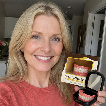 Custom Fit Denture Adhesive Gel – Secure Hold For Comfortable Smiles
