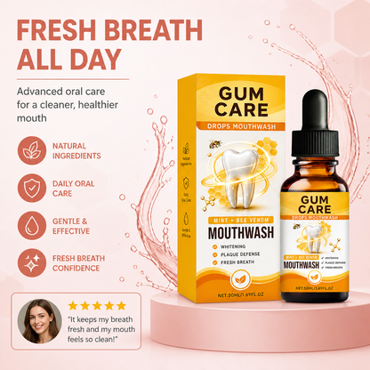 Mint Fresh Mouthwash Drops – Convenient Daily Oral Care Formula
