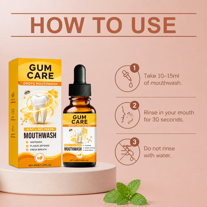Mint Fresh Mouthwash Drops – Convenient Daily Oral Care Formula