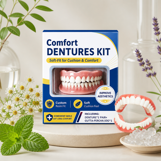 Custom Fit Denture Repair Gel – Comfortable Natural-Looking Denture Solution