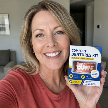 Custom Fit Denture Repair Gel – Comfortable Natural-Looking Denture Solution