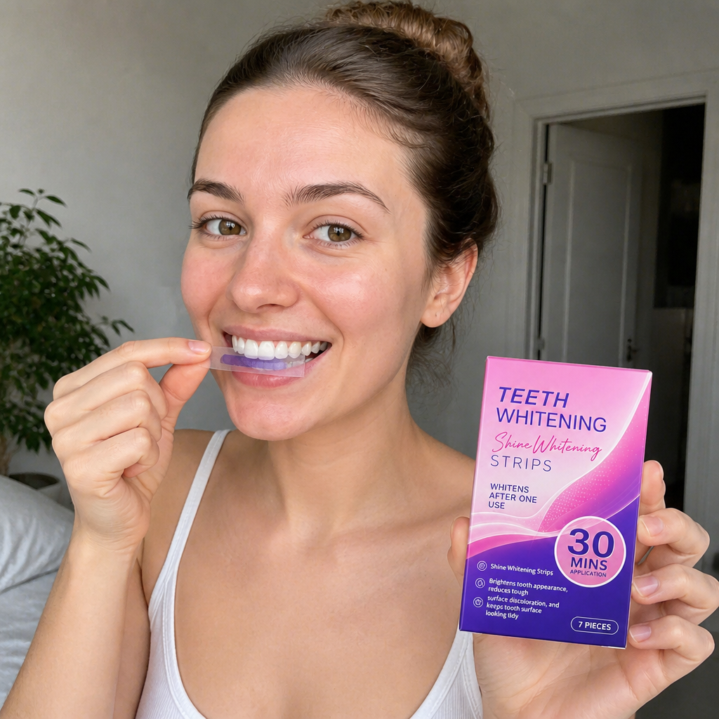 Teeth Whitening Strips – Gentle Brightening Care for a Cleaner Smile