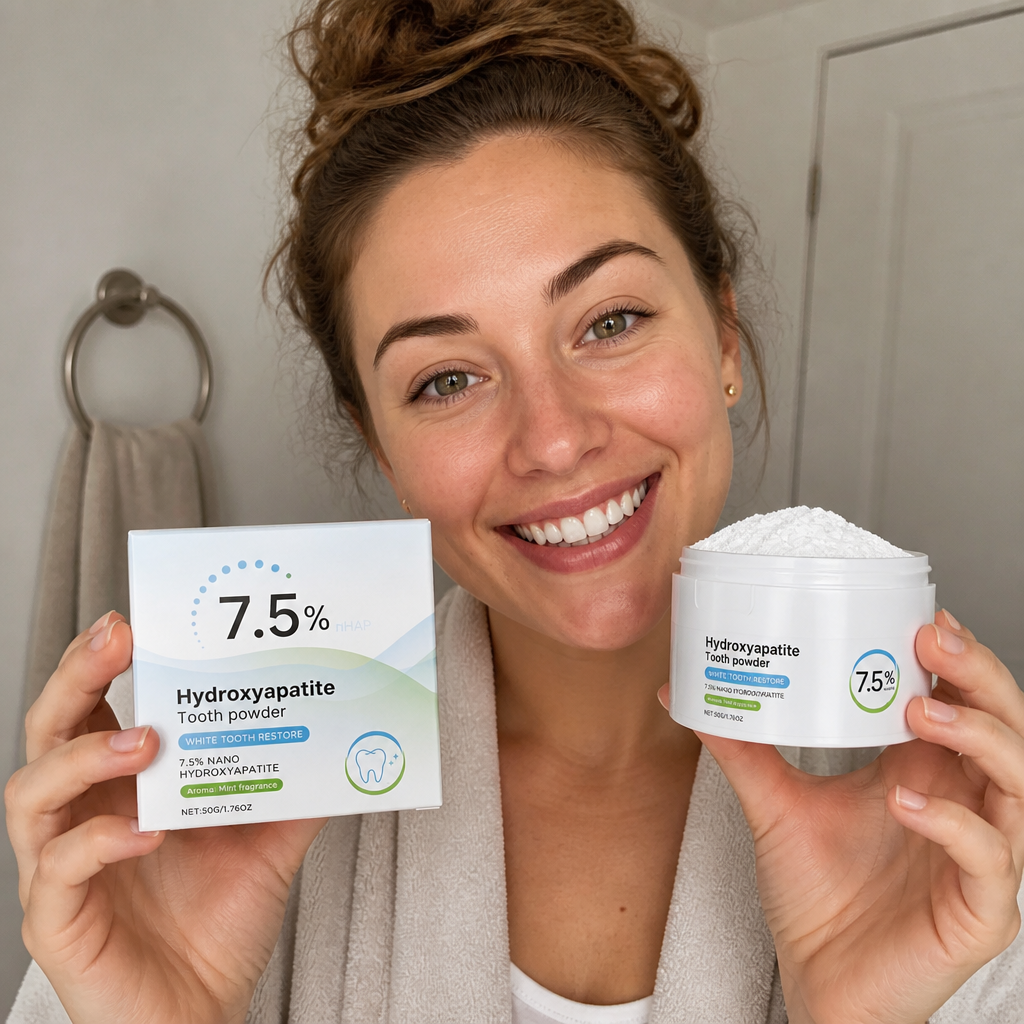 Hydroxyapatite Tooth Powder – Gentle Daily Care for Cleaner Teeth