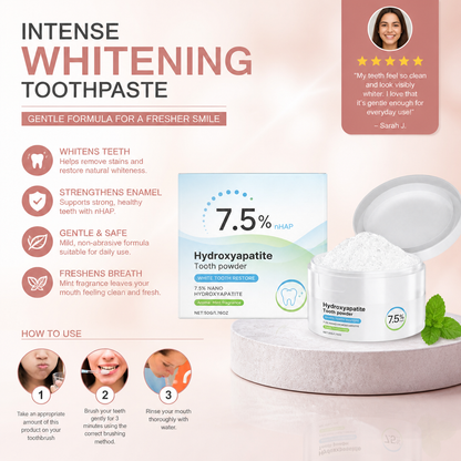 Hydroxyapatite Tooth Powder – Gentle Daily Care for Cleaner Teeth