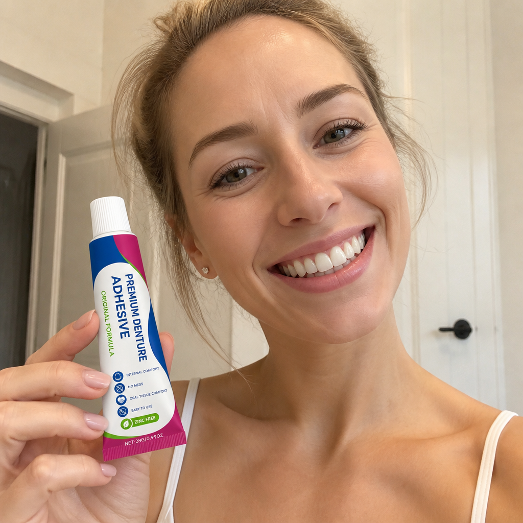 Denture Adhesive Cream – Strong Hold For Comfortable Daily Wear