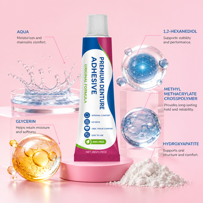 Denture Adhesive Cream – Strong Hold For Comfortable Daily Wear