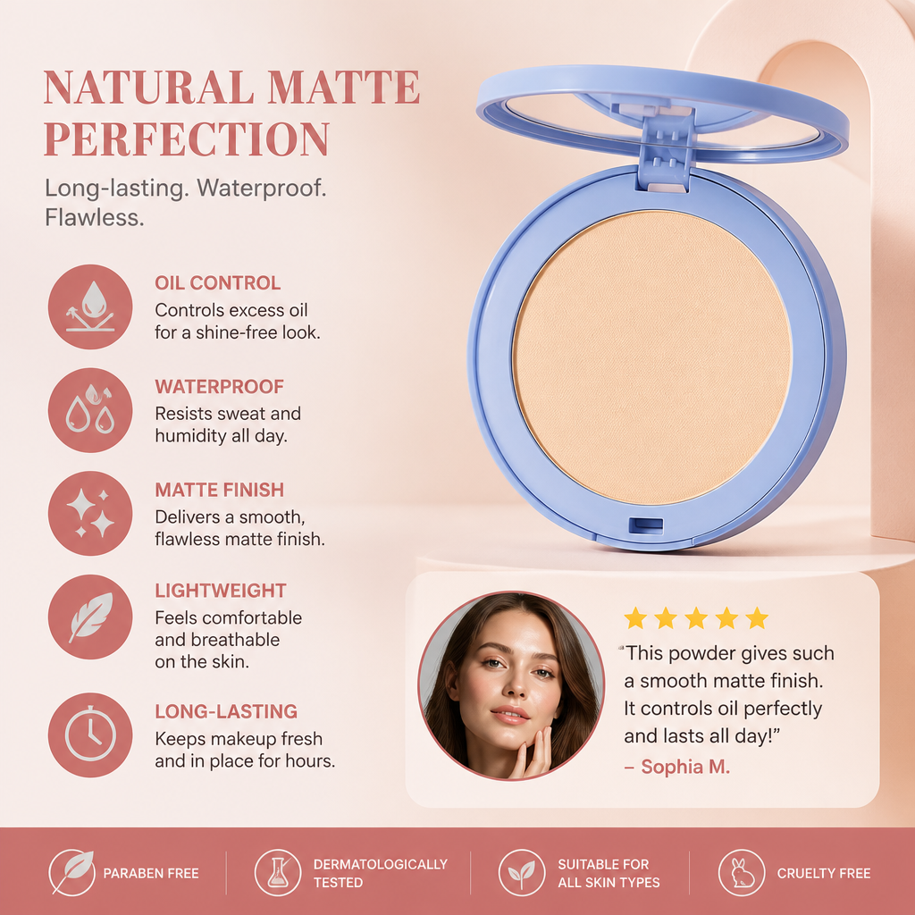 Natural Beige Foundation Stick – Smooth Coverage With Radiant Matte Finish