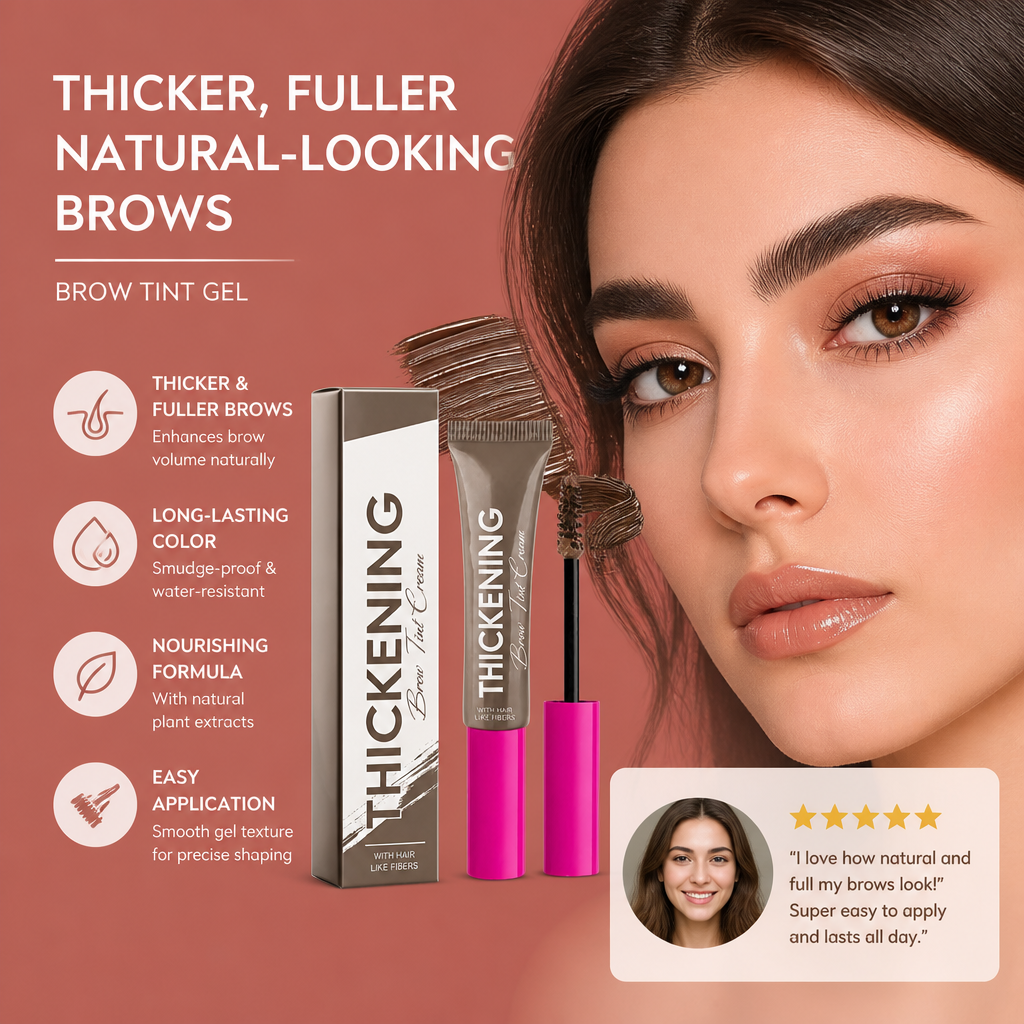 Eyebrow Thickening Tint Gel – Natural Definition With Easy Application