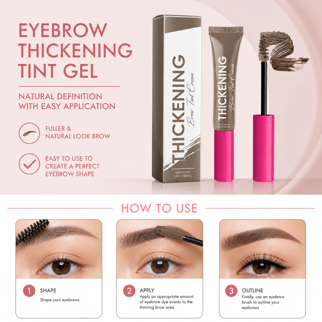 Eyebrow Thickening Tint Gel – Natural Definition With Easy Application